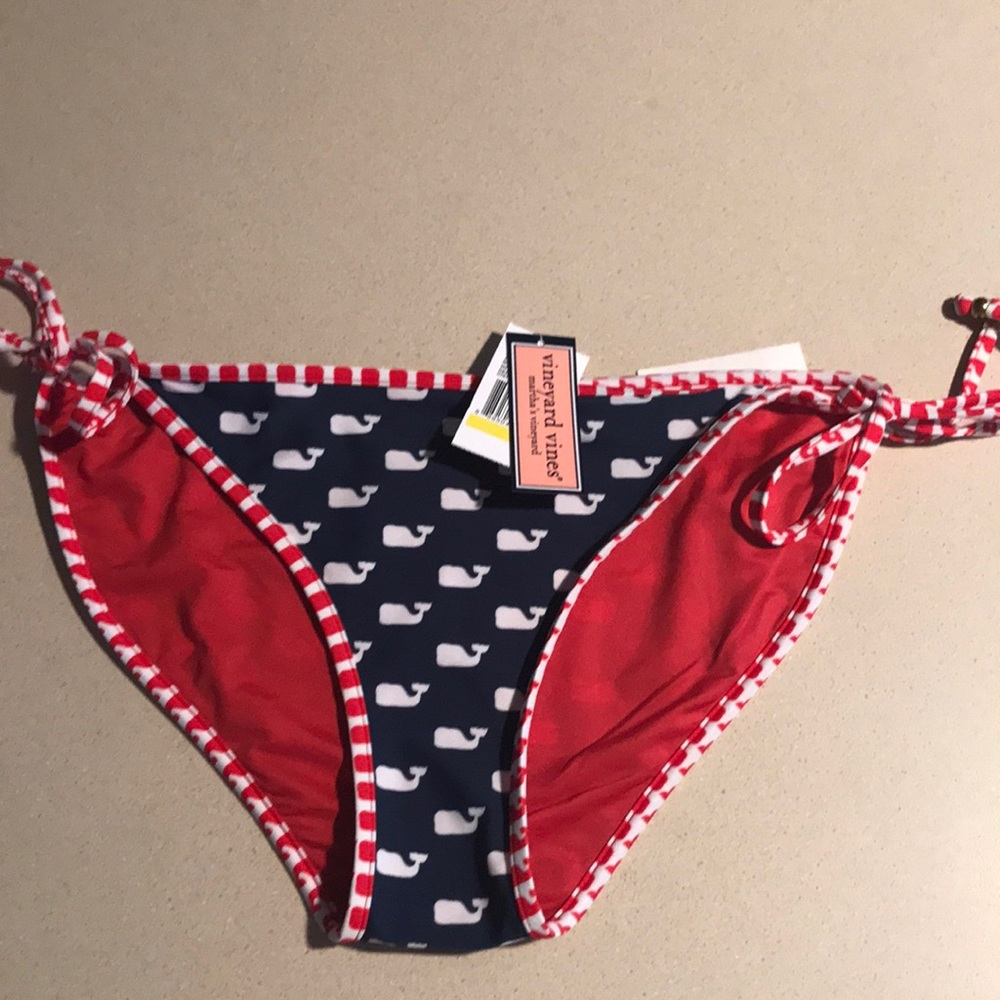 Vineyard Vines Patriotic sz M bikini bottoms NWT